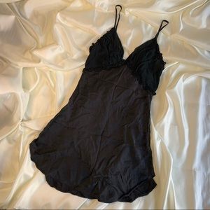 Silk Nightgown Slip Dress